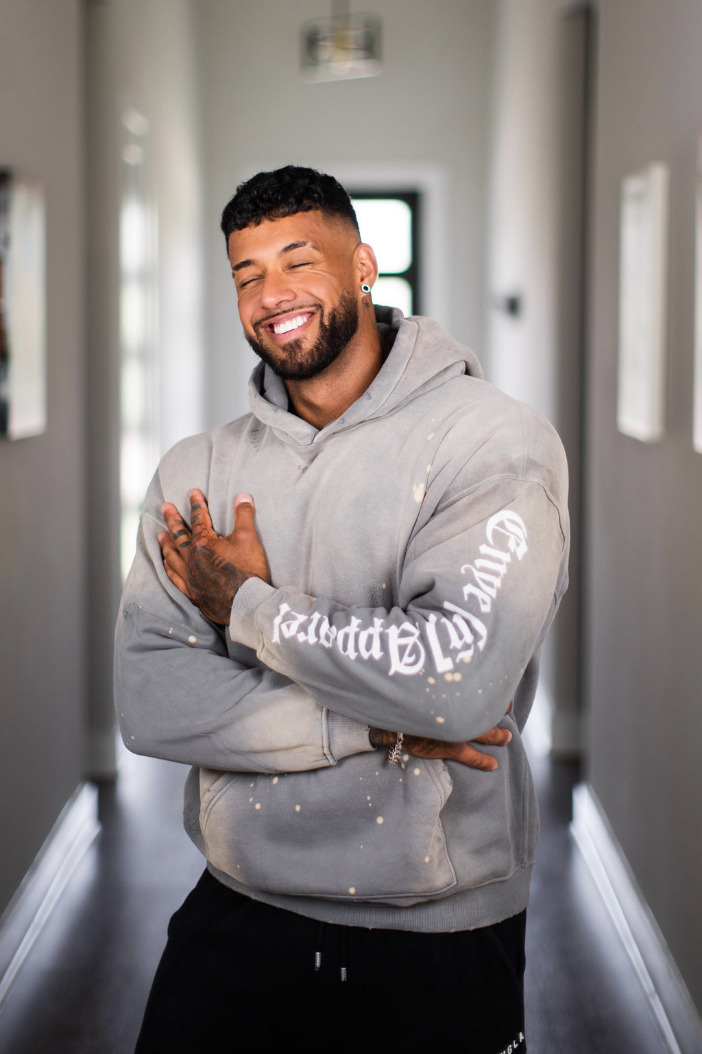 Distressed Hoodie