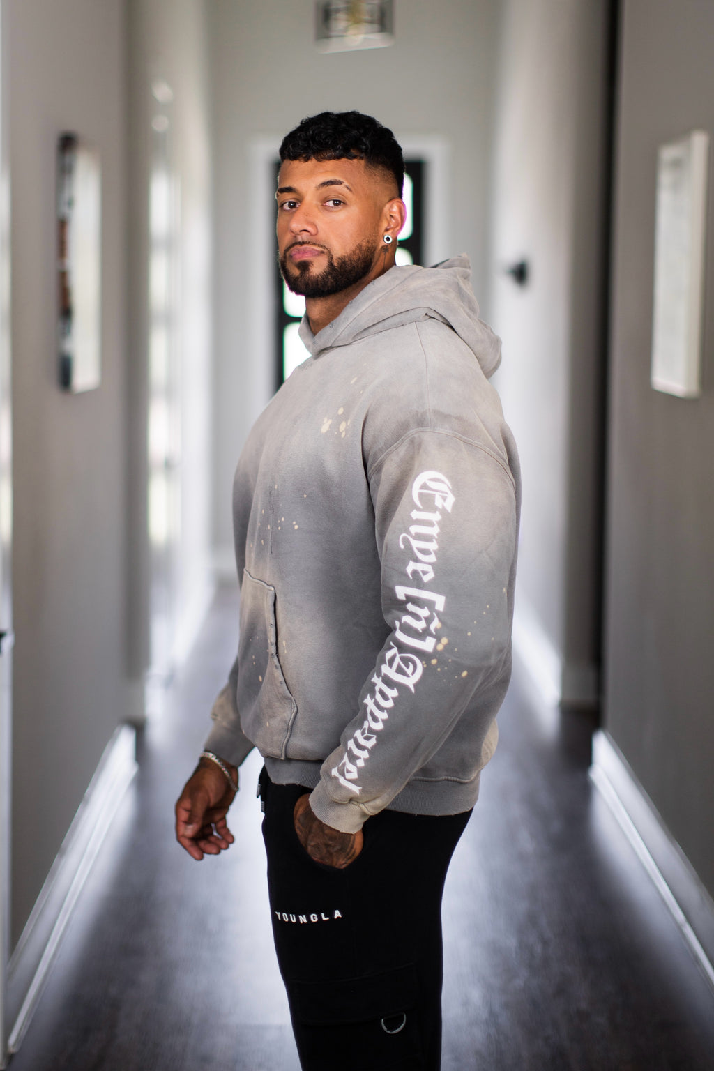 Distressed Hoodie