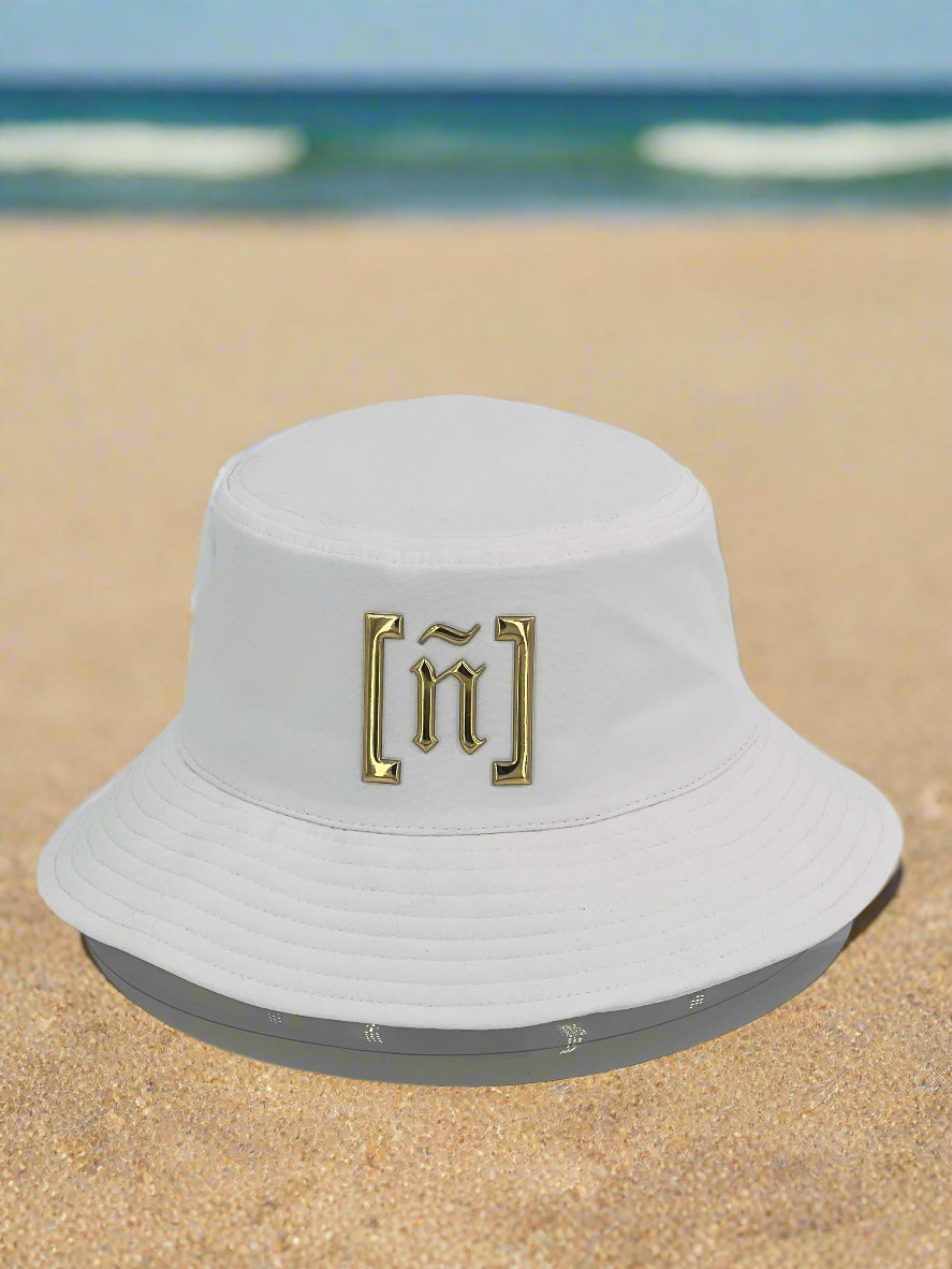 White Bucket Hat