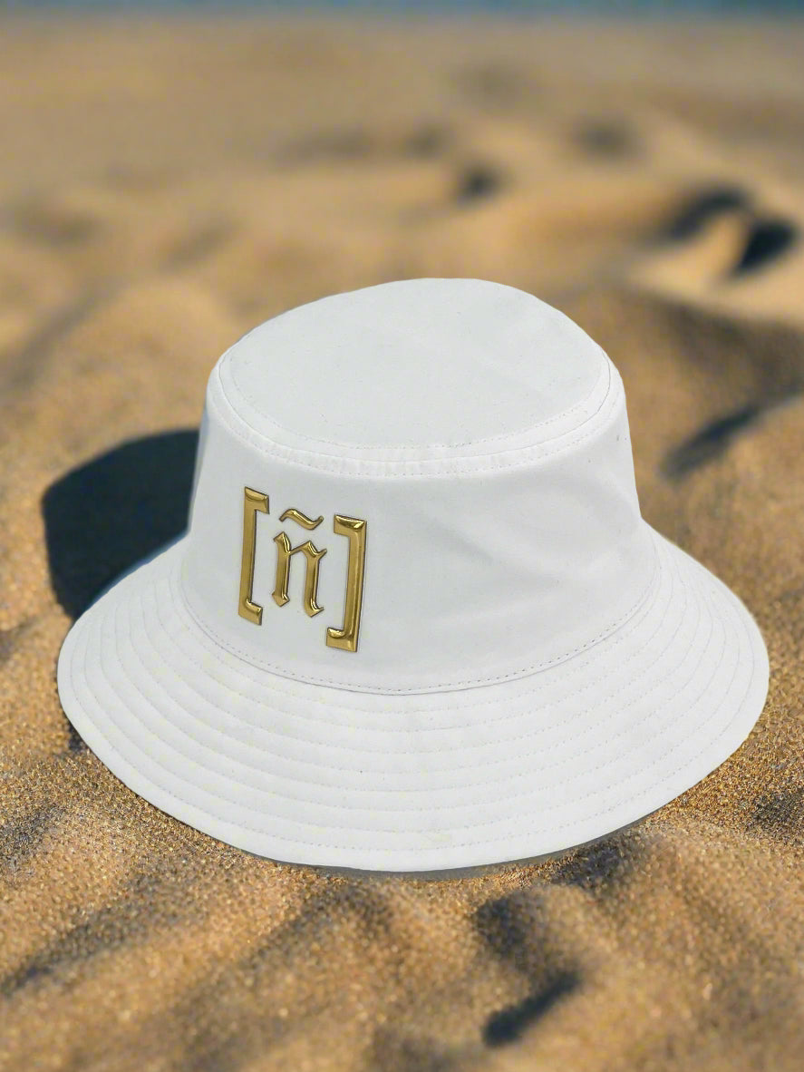 White Bucket Hat