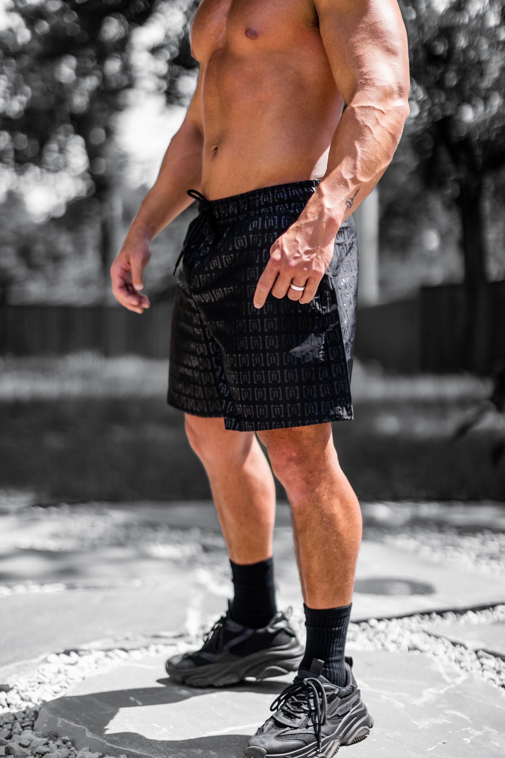 Monogram Shorts